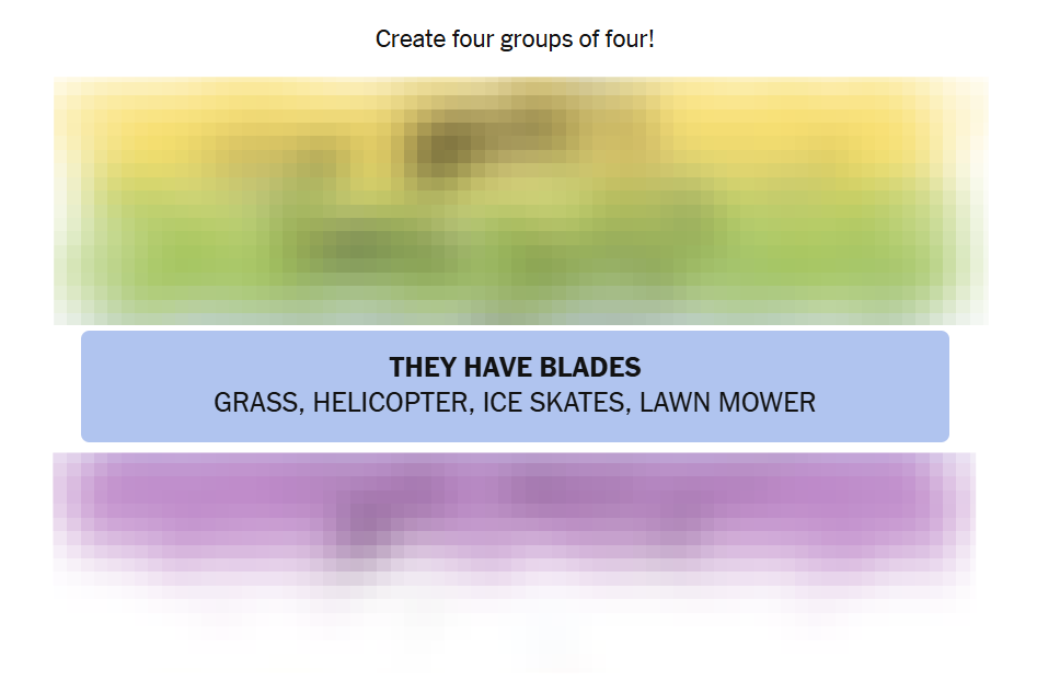 NYT Connections Answers: 24 April 2026