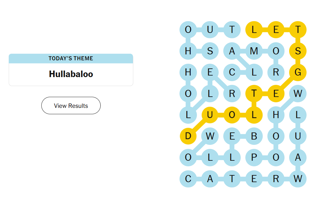 24 April 2026 NYT Strands Answers