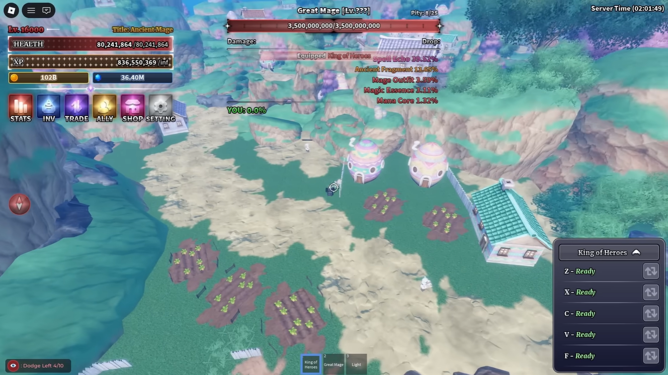 Mage Sword Great Mage Sailor Piece (Image credit: Sailor Piece Roblox / Via: YouTube - Simple9064)