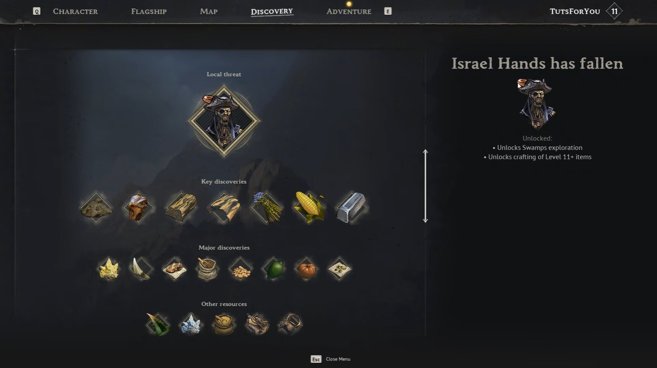 Windrose Tarred Planks guide (Image credit: Kraken Express / Via: YouTube - ASAP)