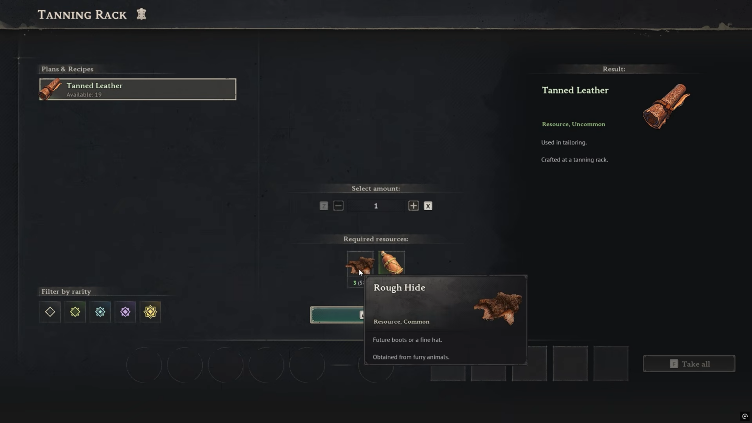 Windrose Tannin tanned leather (Image credit: Kraken Express / Via: YouTube – ASAP)