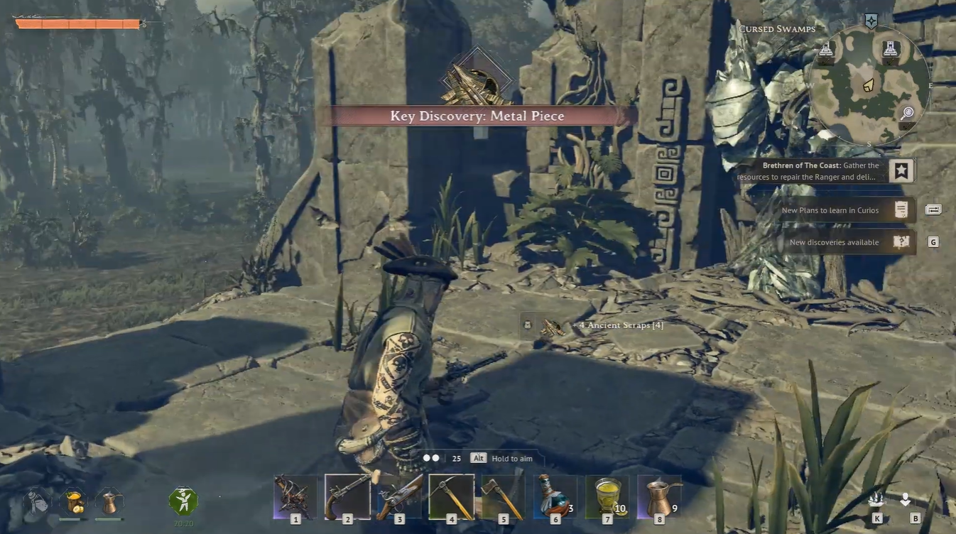 Ancient Scraps windrose (Image credit: Kraken Express / Via: YouTube - ASAP)