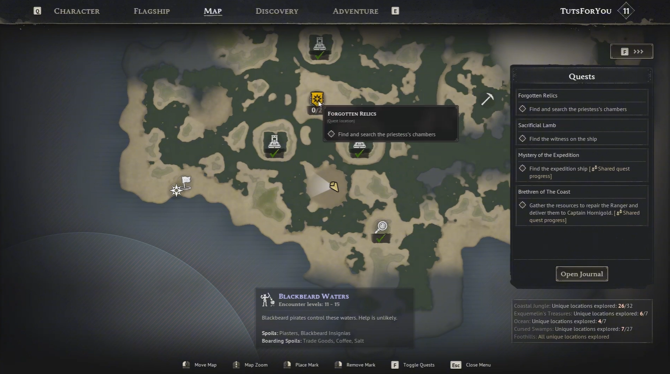 Ancient Scraps windrose (Image credit: Kraken Express / Via: YouTube - ASAP)