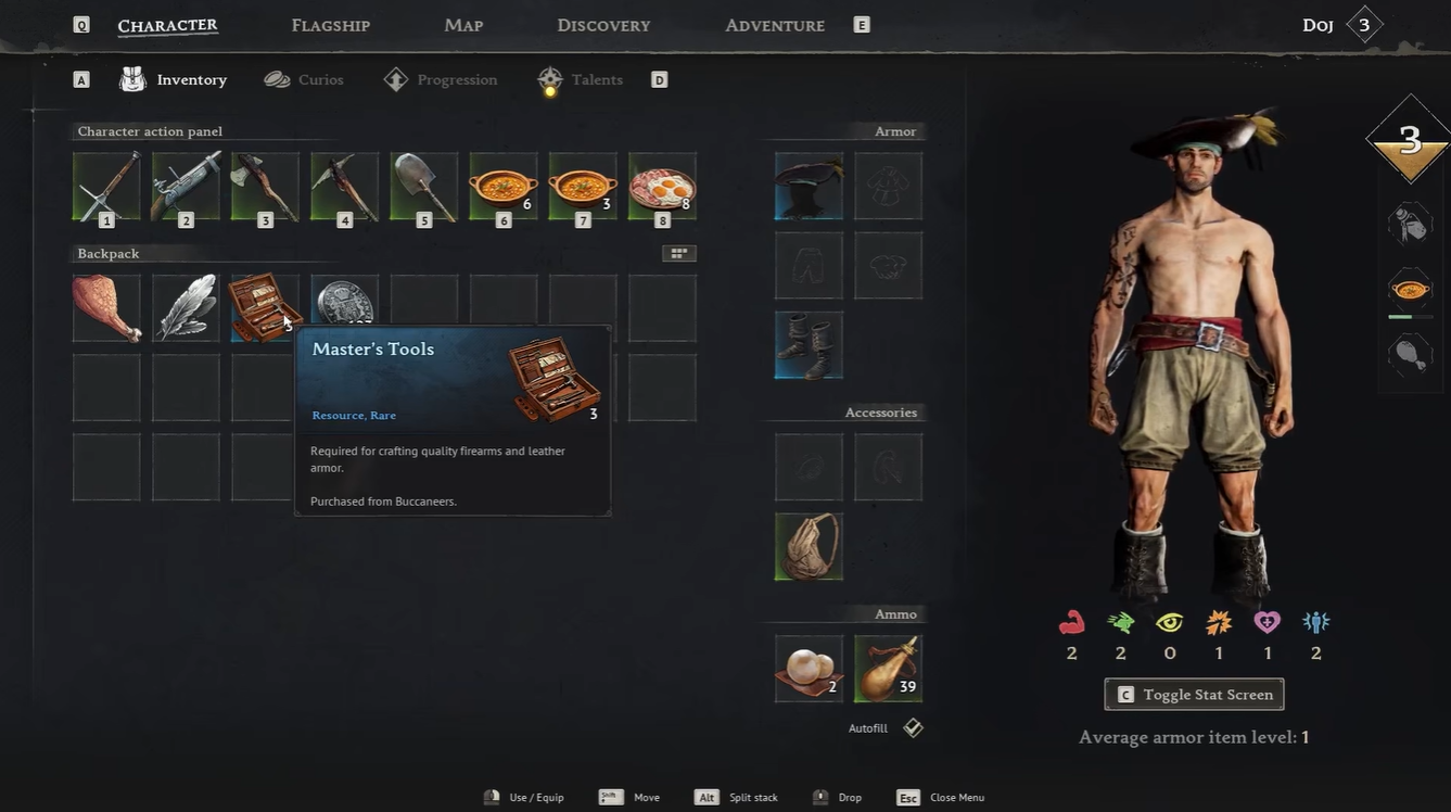 Master’s Tool in Windrose