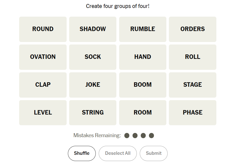 NYT Connections: 29 April 2026 Hints and Answers!