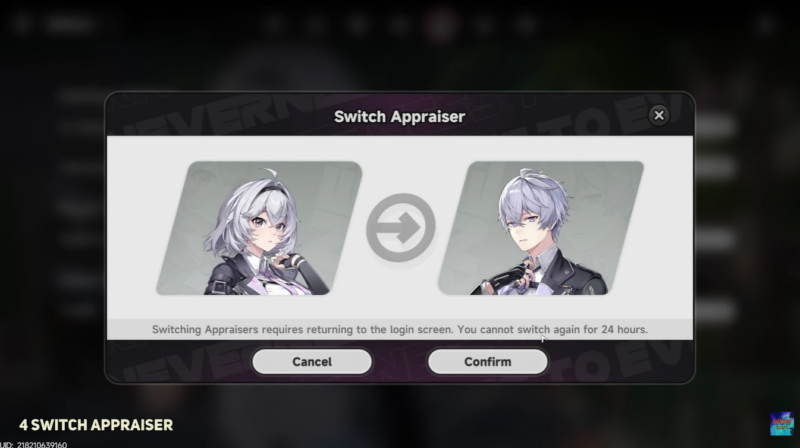 Change Gender in Neverness to Everness (NTE)