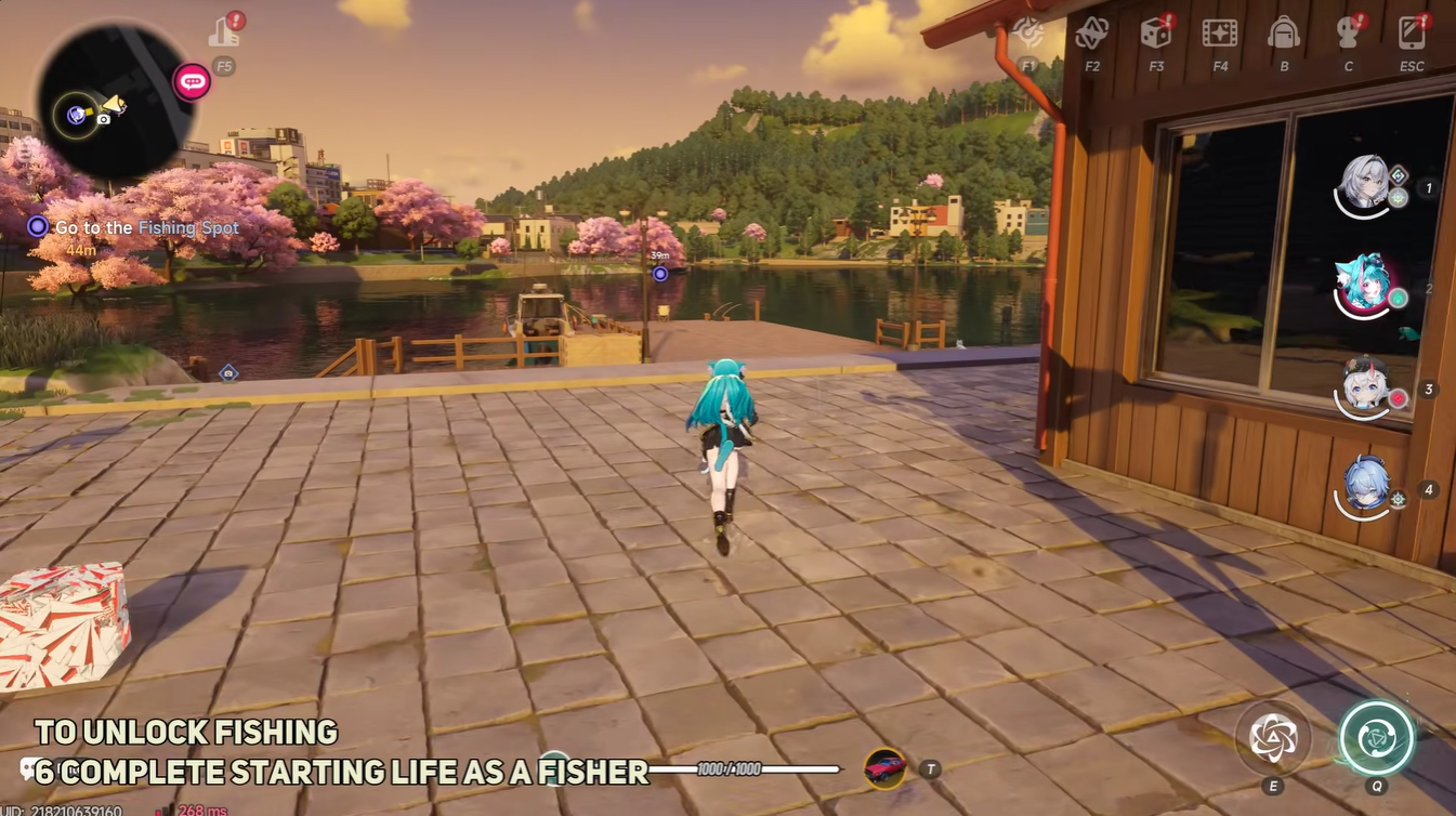 Neverness to Everness - Fishing, unlock fishing, catch fish, location of fishing