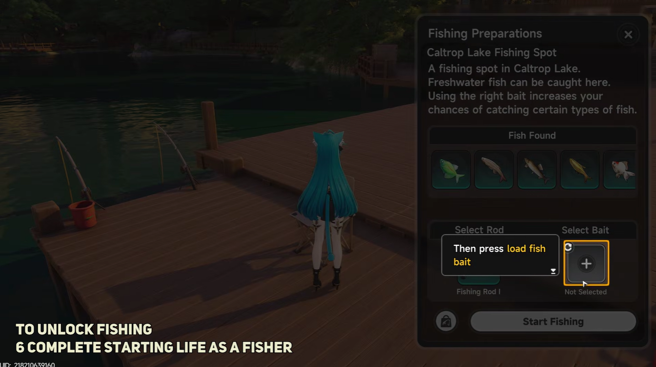 Neverness to Everness - Fishing, unlock fishing, catch fish, location of fishing