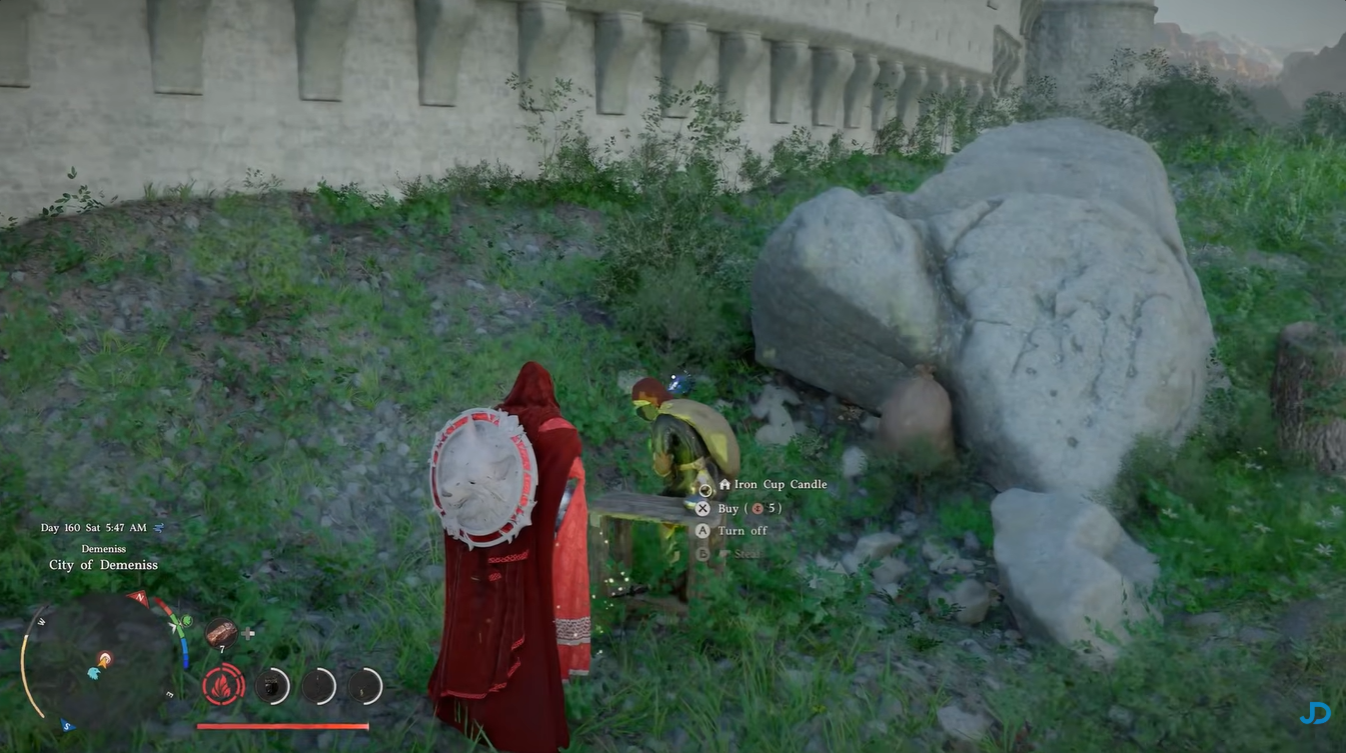 Crimson Desert Condemner's Plate Helm, Plate Armor, and Cloak Location and Stats 