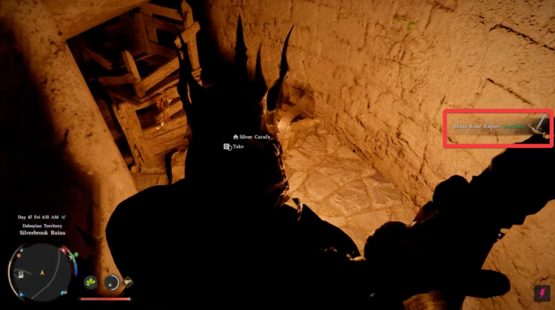 Brass Rose Rapier location crimson desert