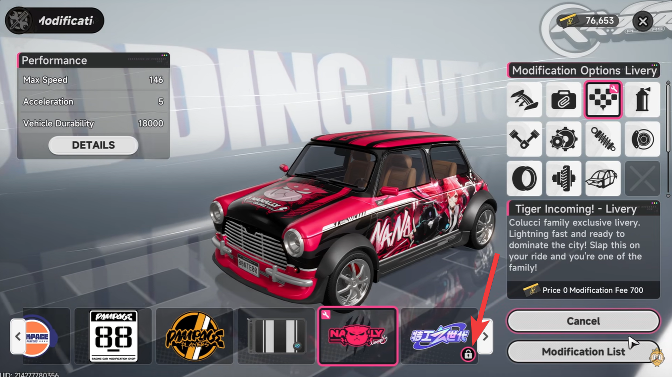 Neverness to Everness car Modification Shop Location and Paint Job Guide