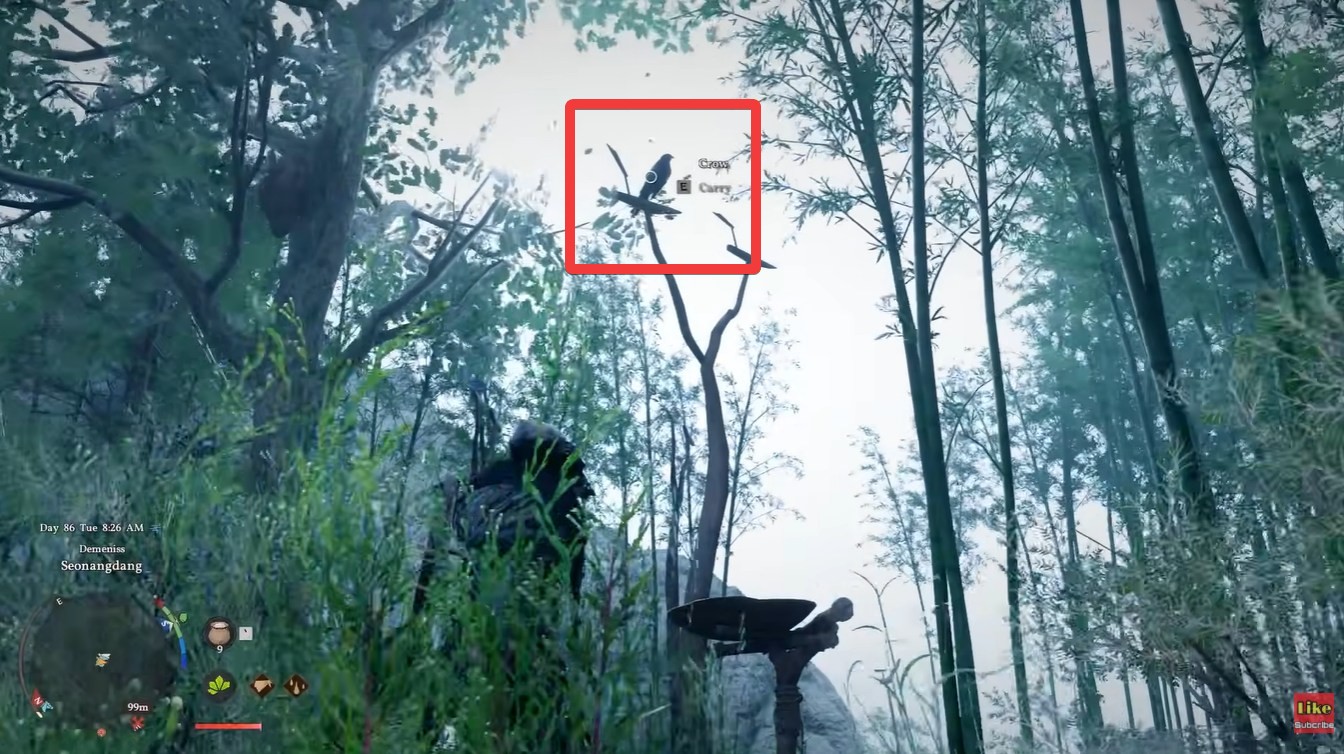 Crow pet crimson desert (Image credit: Pearl Abyss / Via: YouTube - KpShamino)