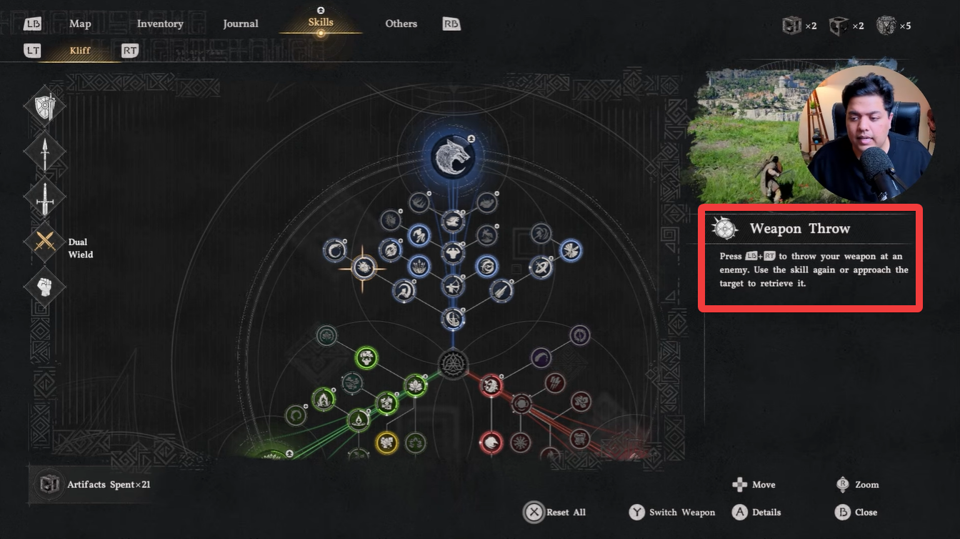 Weapon throw skill crimson desert (Image credit: Pearl Abyss / Via: YouTube – SolveBase)
