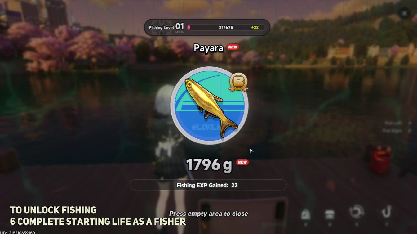 Neverness to Everness - Fishing, unlock fishing, catch fish, location of fishing