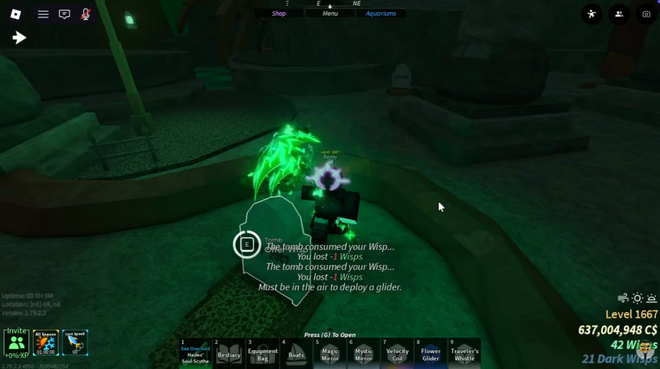 Fisch Styx Angler guide (Image credit: Fisch Roblox / Via: YouTube - MineBlox)