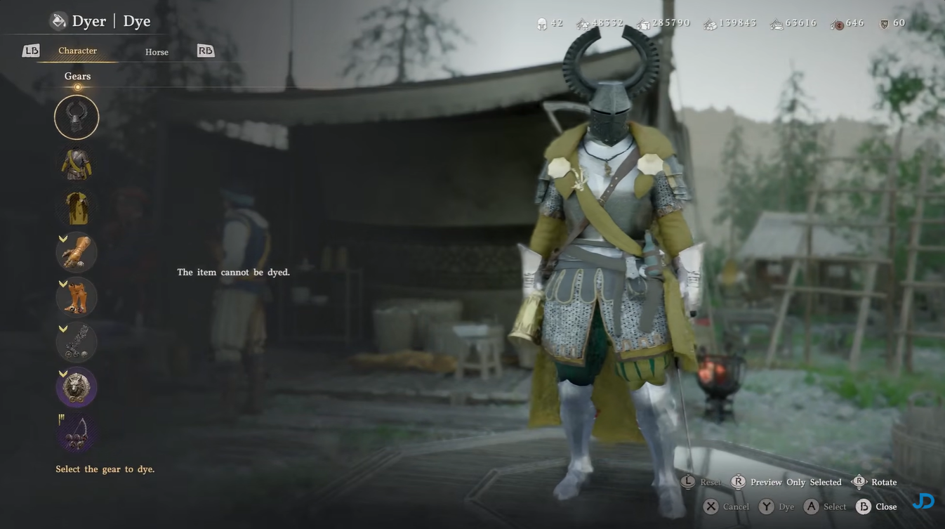 Crimson Desert Condemner's Plate Helm, Plate Armor, and Cloak Location and Stats 