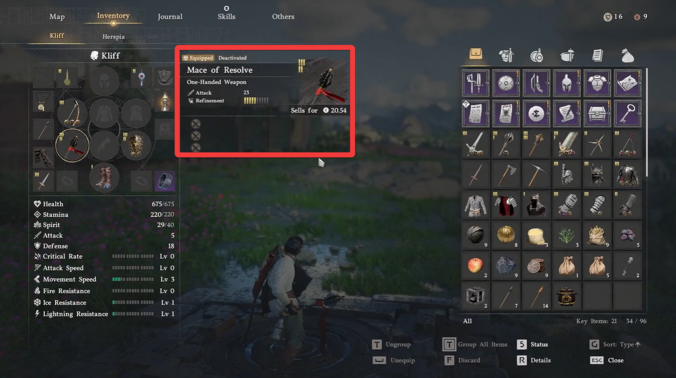 Mace of resolve crimson desert (Image credit: Pearl Abyss / Via: YouTube - ASAP)