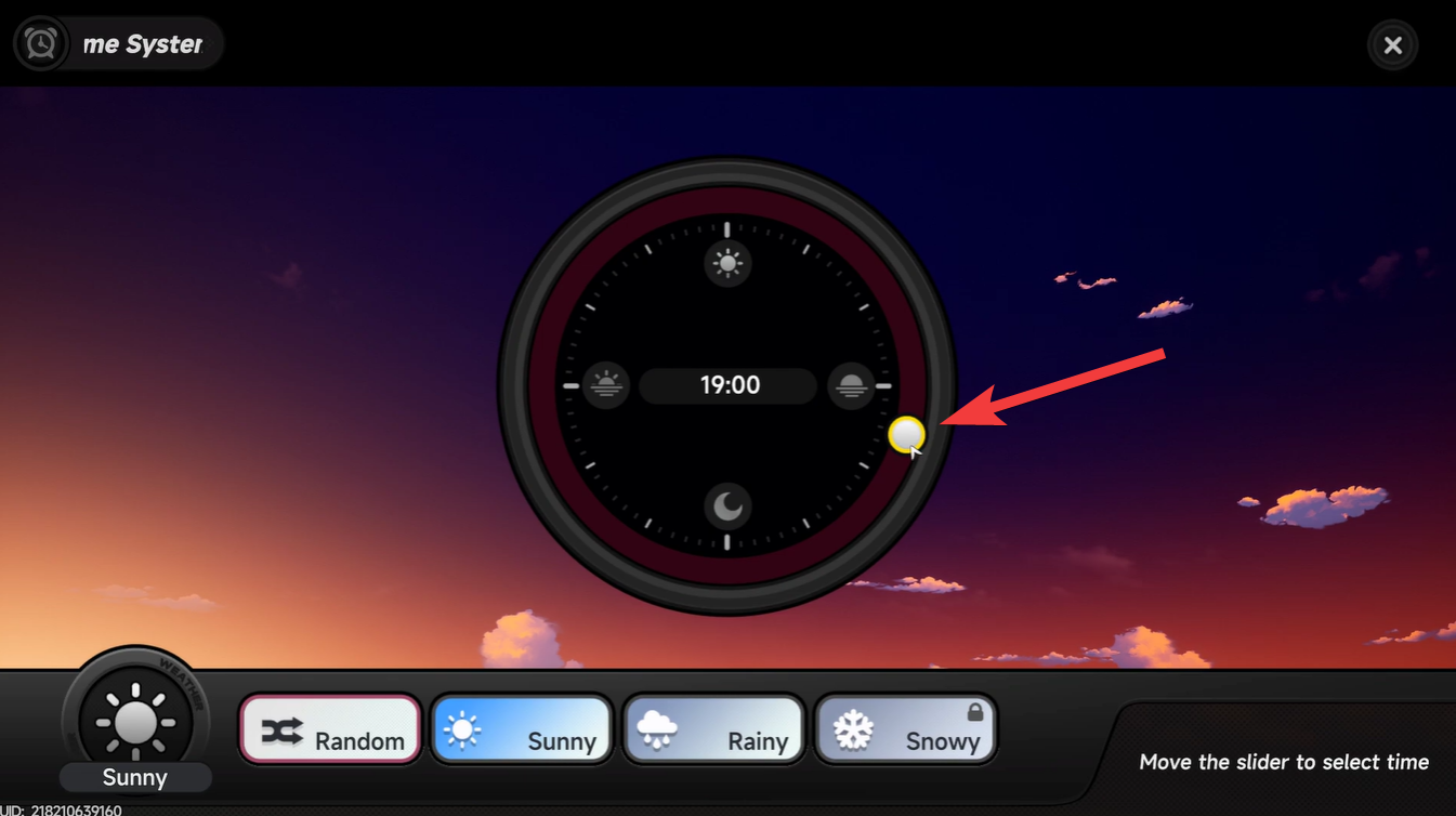 Skip Time and Control Weather - NTE