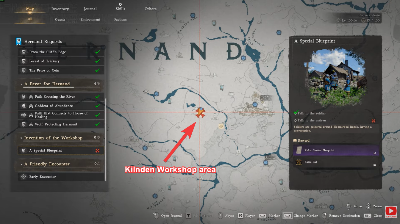 Kuku Cooler location Crimson Desert (Image credit: Pearl Abyss / Via: YouTube - Over 54 years old still gaming)