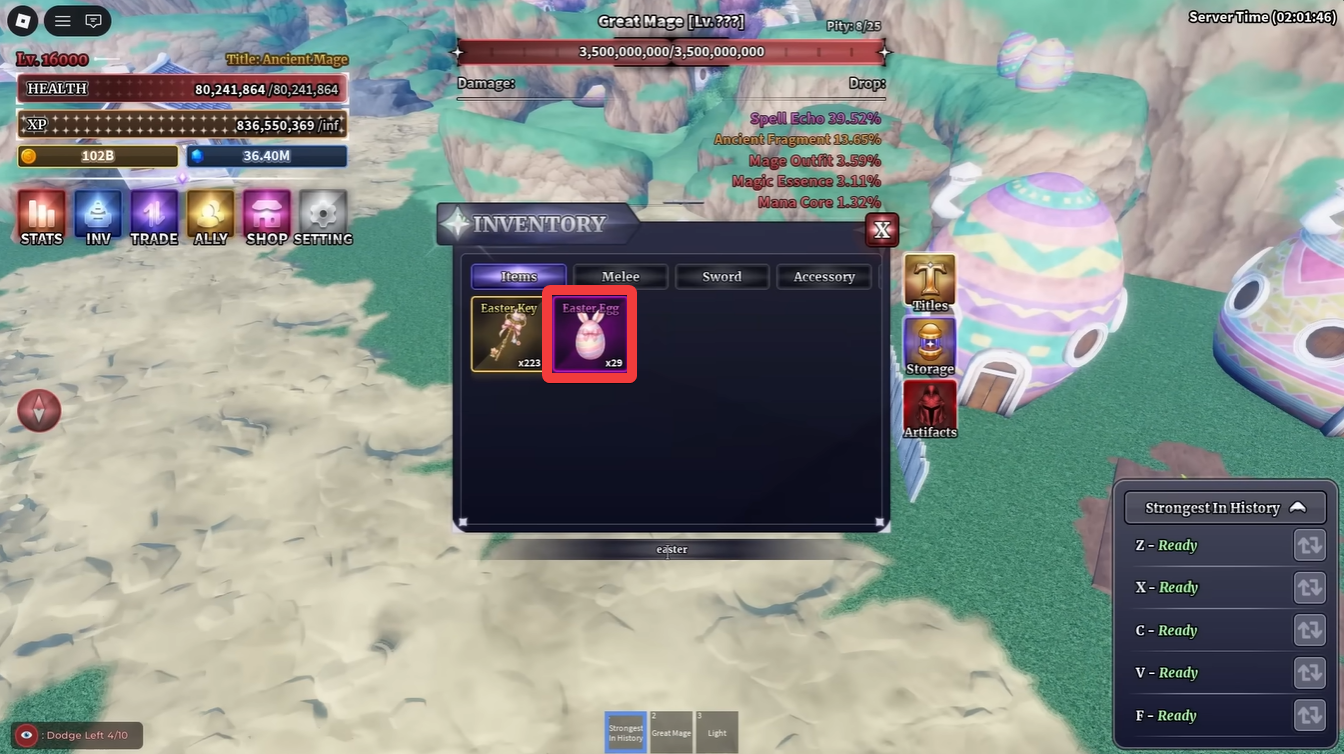 Mage Sword and Great Mage Sailor Piece (Image credit: Sailor Piece Roblox / Via: YouTube - Simple9064)