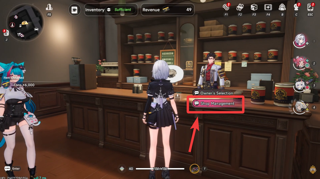 Owner’s Selection Mode Cooking Minigame in Neverness to Everness-NTE