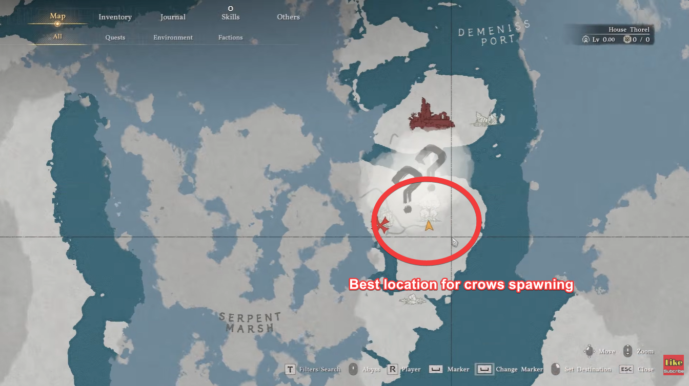 Crow pet location crimson desert (Image credit: Pearl Abyss / Via: YouTube - KpShamino)