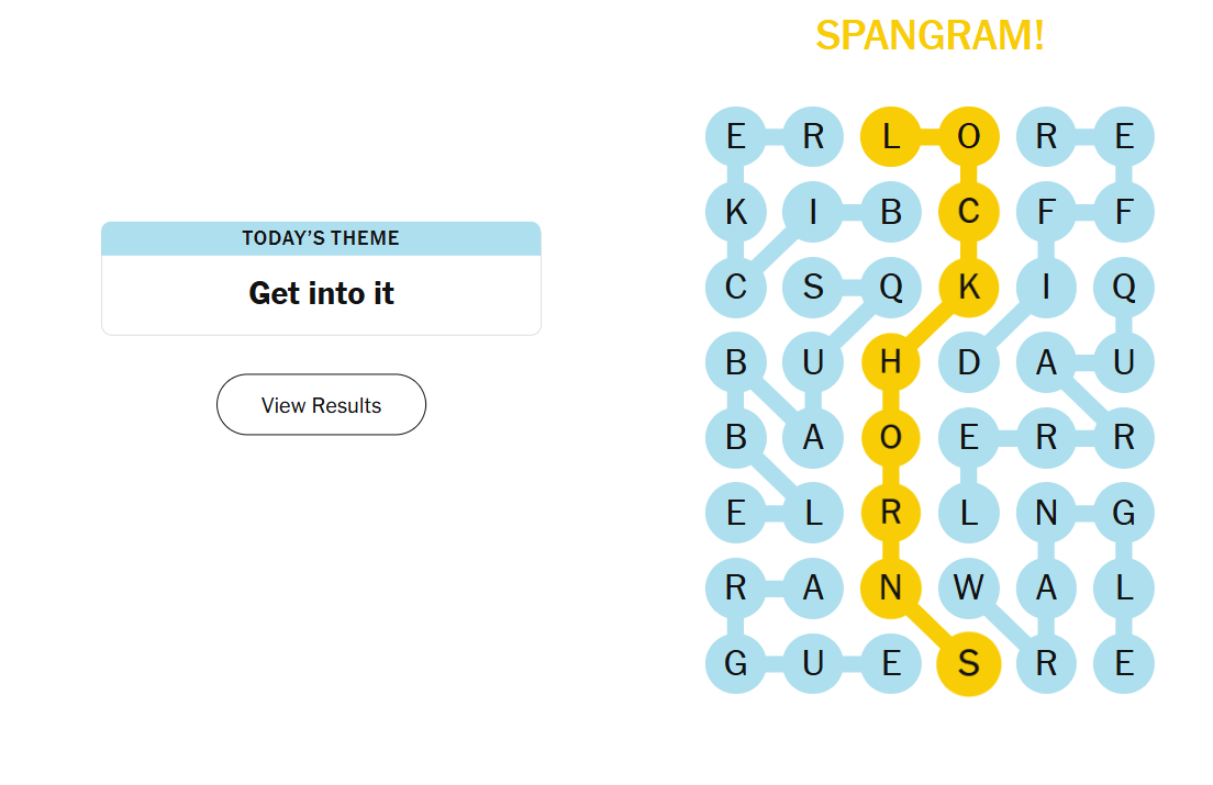 26 April 2026 NYT Strands Answers