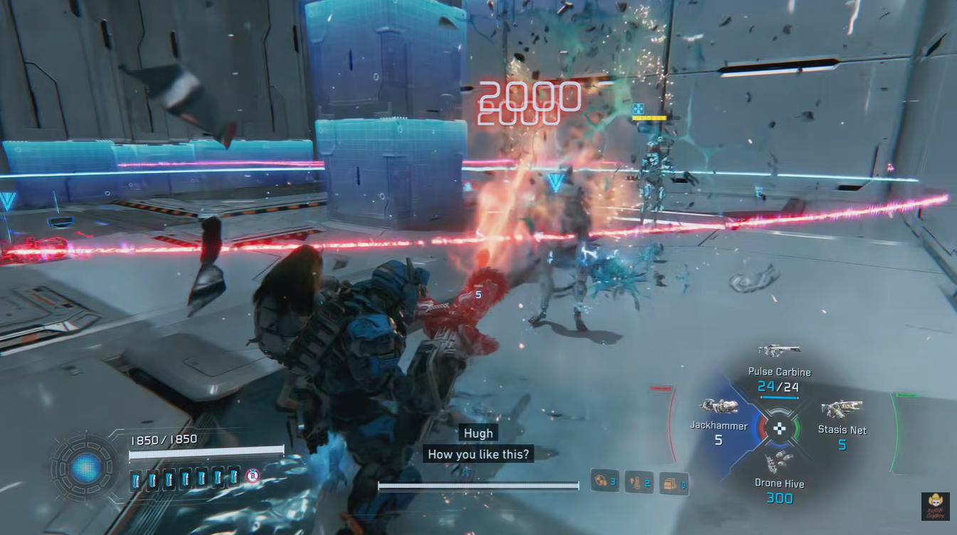 Pragmata Jackhammer unlock (Image credit: Capcom / Via: YouTube - FightinCowboy)