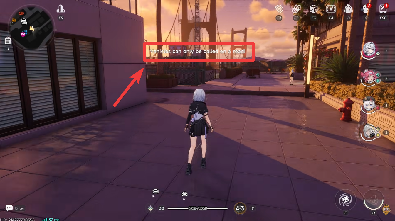 Vehicle summoning-switching system in NTE-Neverness to Everness