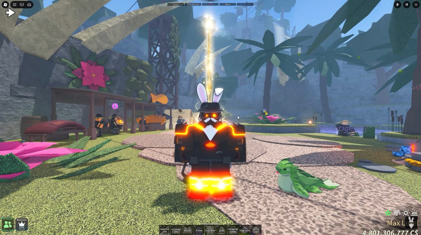 Mosswaddler companion showcase in Fisch