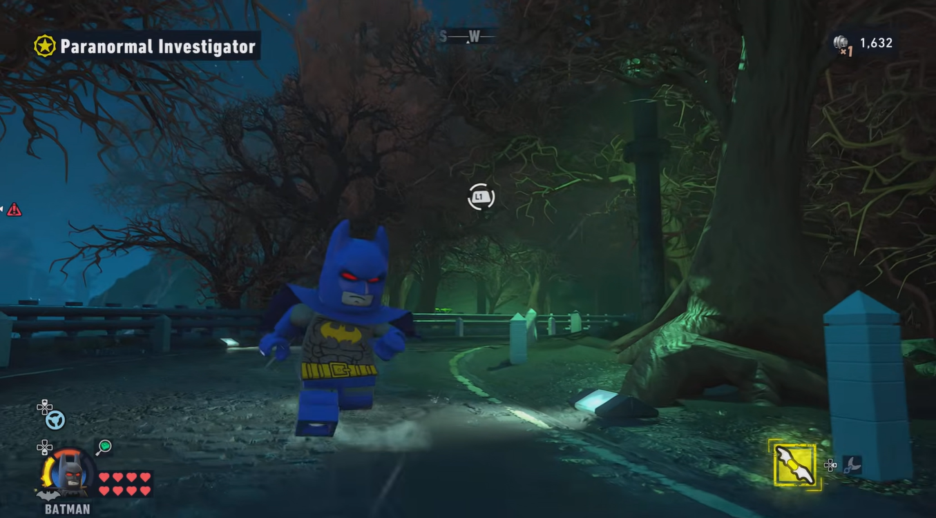 Player taking a photograph of Gentleman Ghost to complete the Paranormal Investigator Batcave Challenge