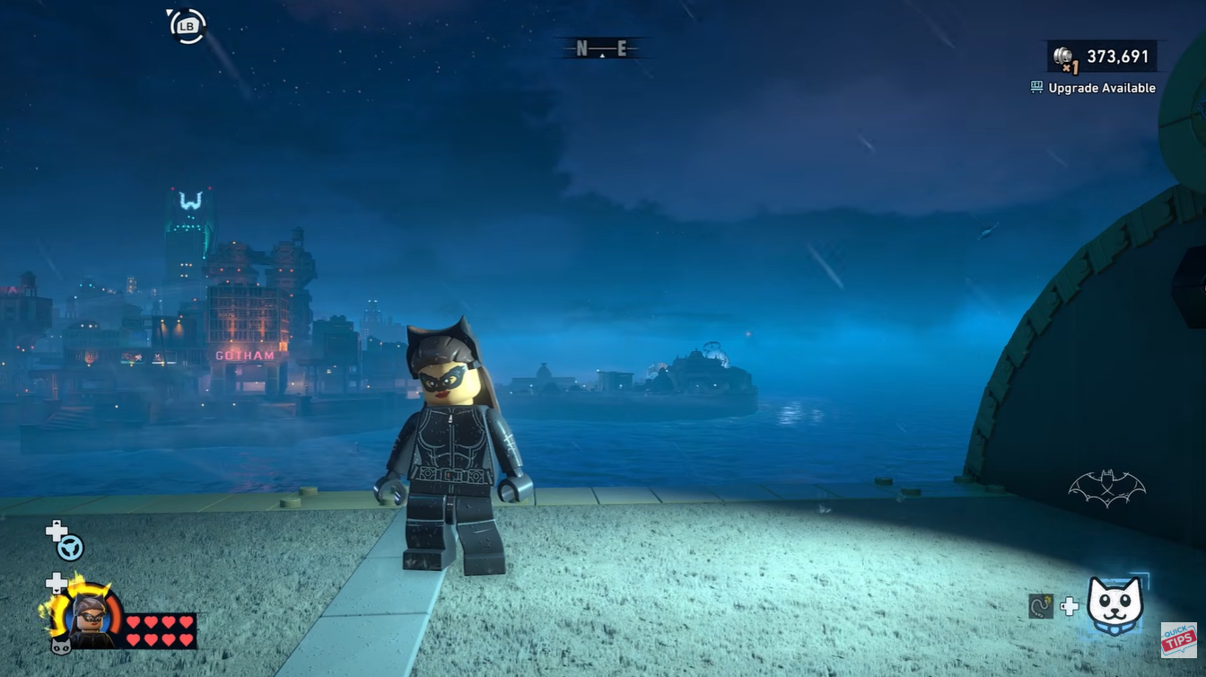 Game screen in LEGO Batman: Legacy of the Dark Knight