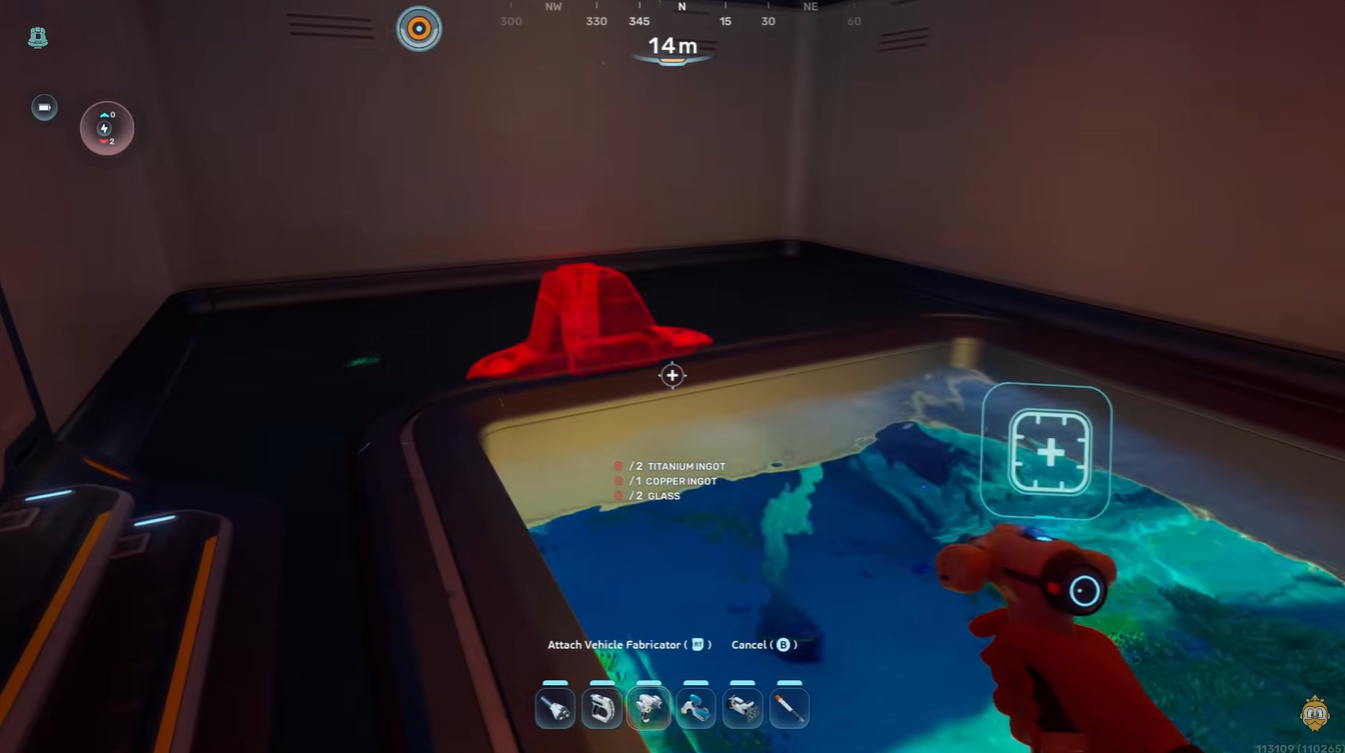 Subnautica 2 Vehicle Fabricator Tadpole Dock guide