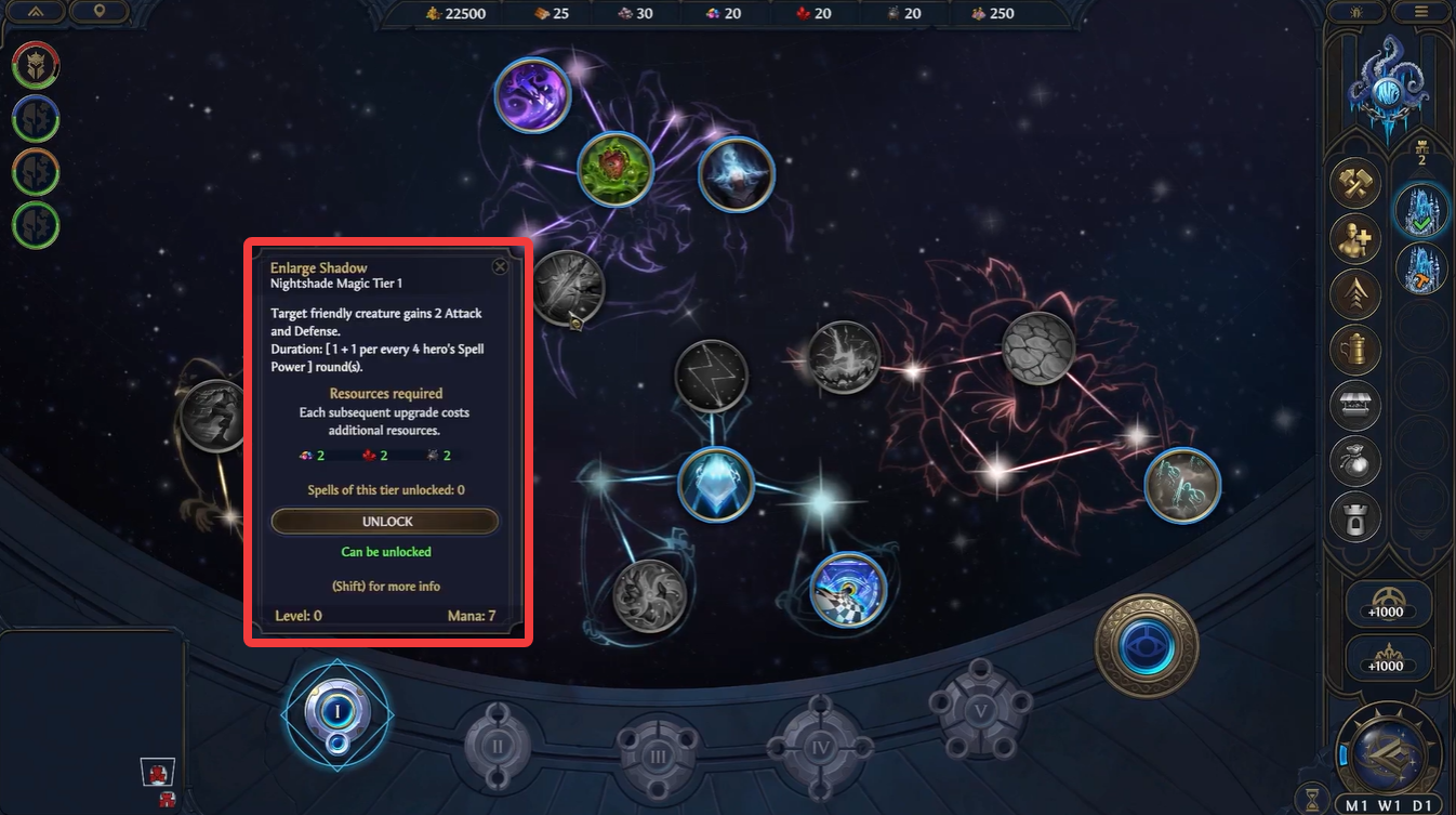 Unlock spells in Heroes of Might and Magic Olden Era: Mage Guilds and Spellbook Uses Explained