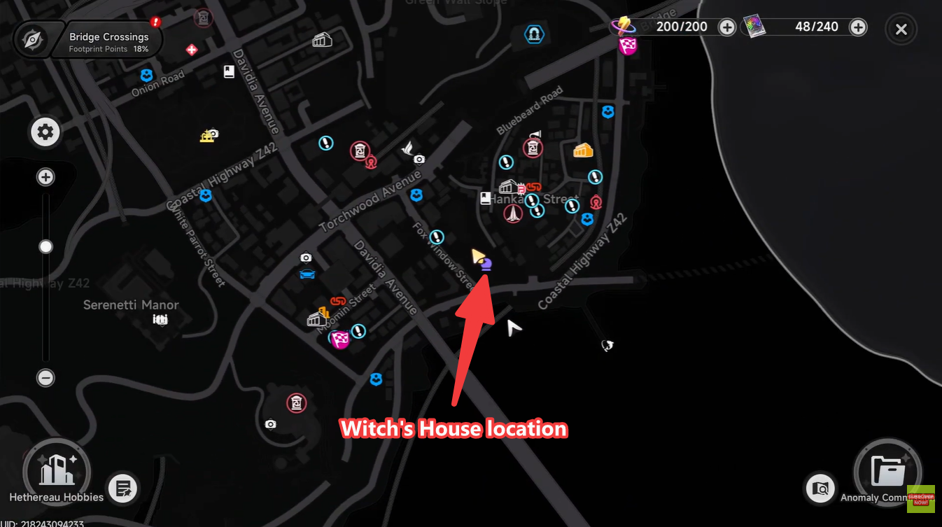 Witch's house location NTE - Oracle Stone uses and rewards