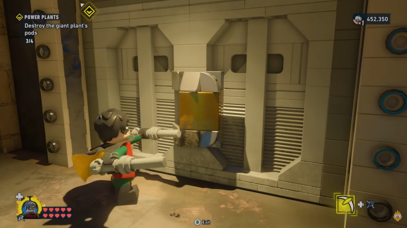 LEGO Batman Legacy of the Dark Knight: Kiteman Red Brick Location and Power Plant Modifier Unlock Guide
