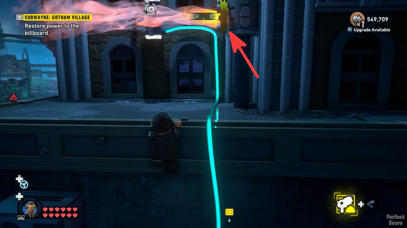 LEGO Batman Legacy of the Dark Knight Unlock Subwayne in Robinson Park in Gotham Village