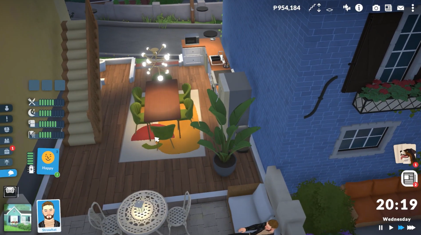Engage with the new house in Paralives