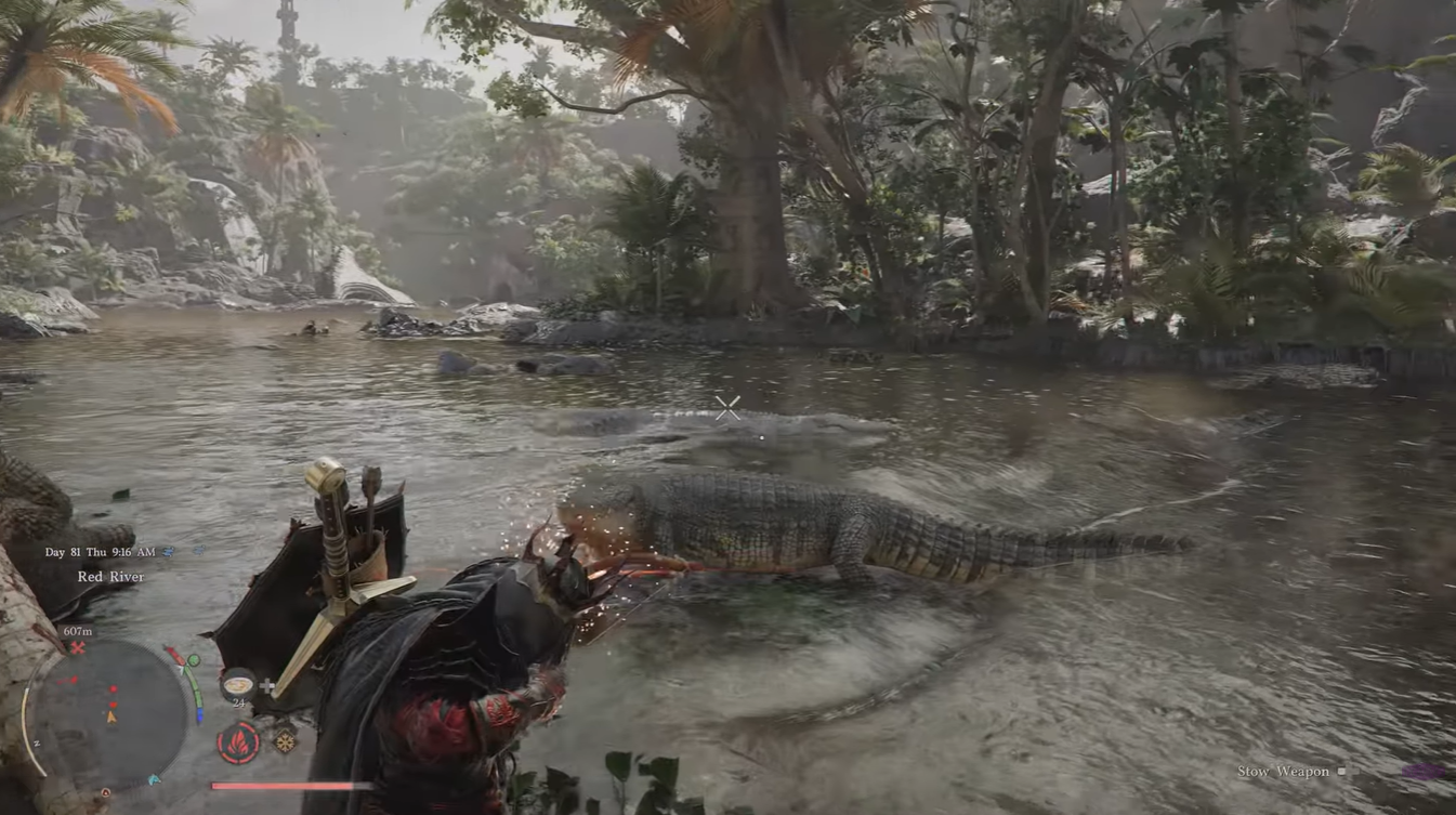 Crimson Desert Pale Predator’s Leather Gloves and White-Scaled Crocodile Location, Combat Tips and Rewards