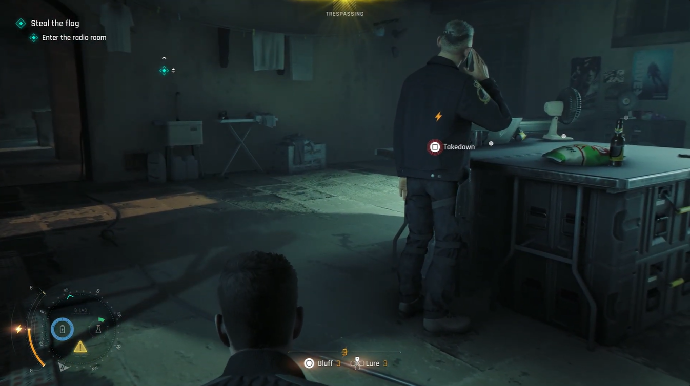 Take down the guard in the room in 007 First Light Chapter 5 - A New Home