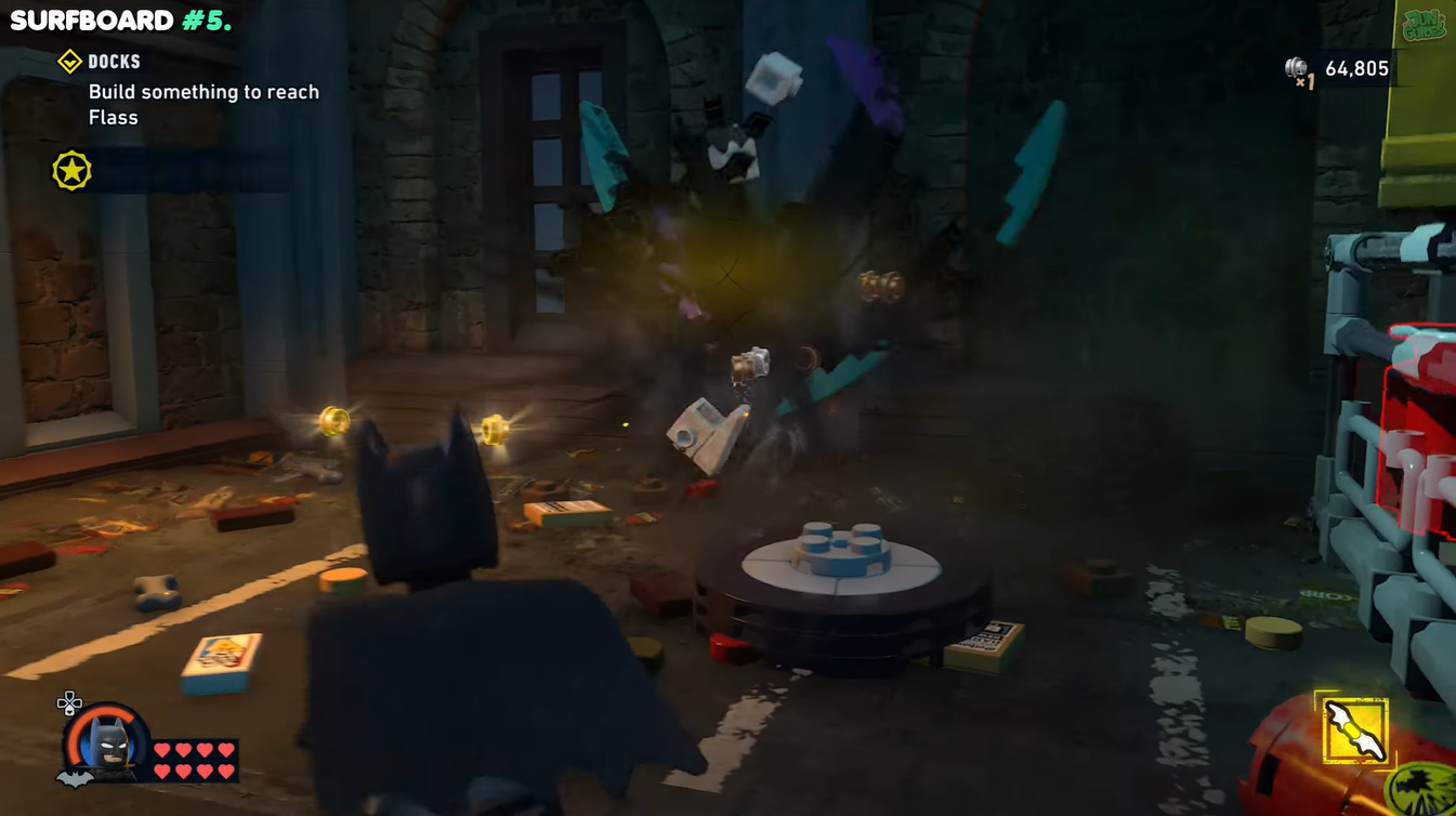 All Surfboards locations in LEGO Batman Legacy of the Dark Knight