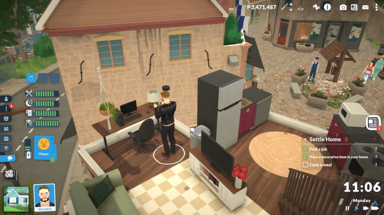 Kitchen view of a house in Paralives