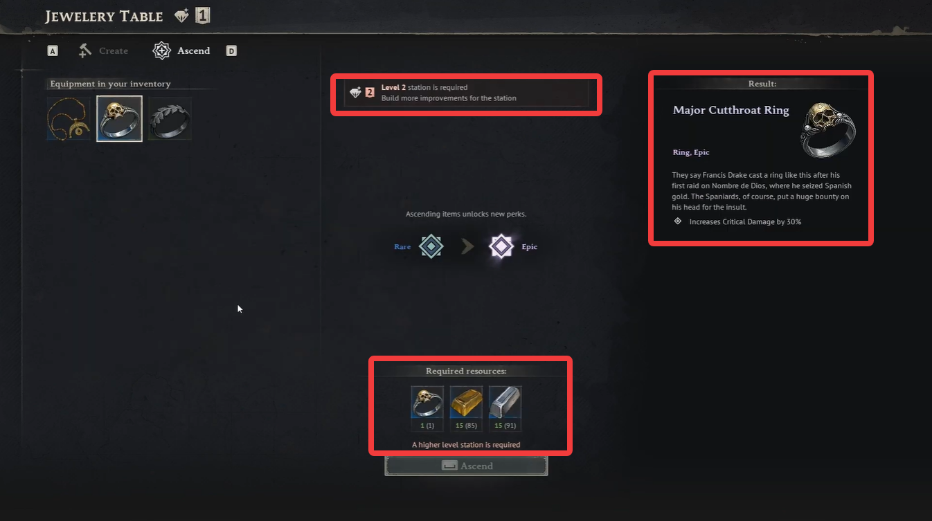 Windrose Cutthroat Ring Guide: Location, Crafting, and Stats Explained