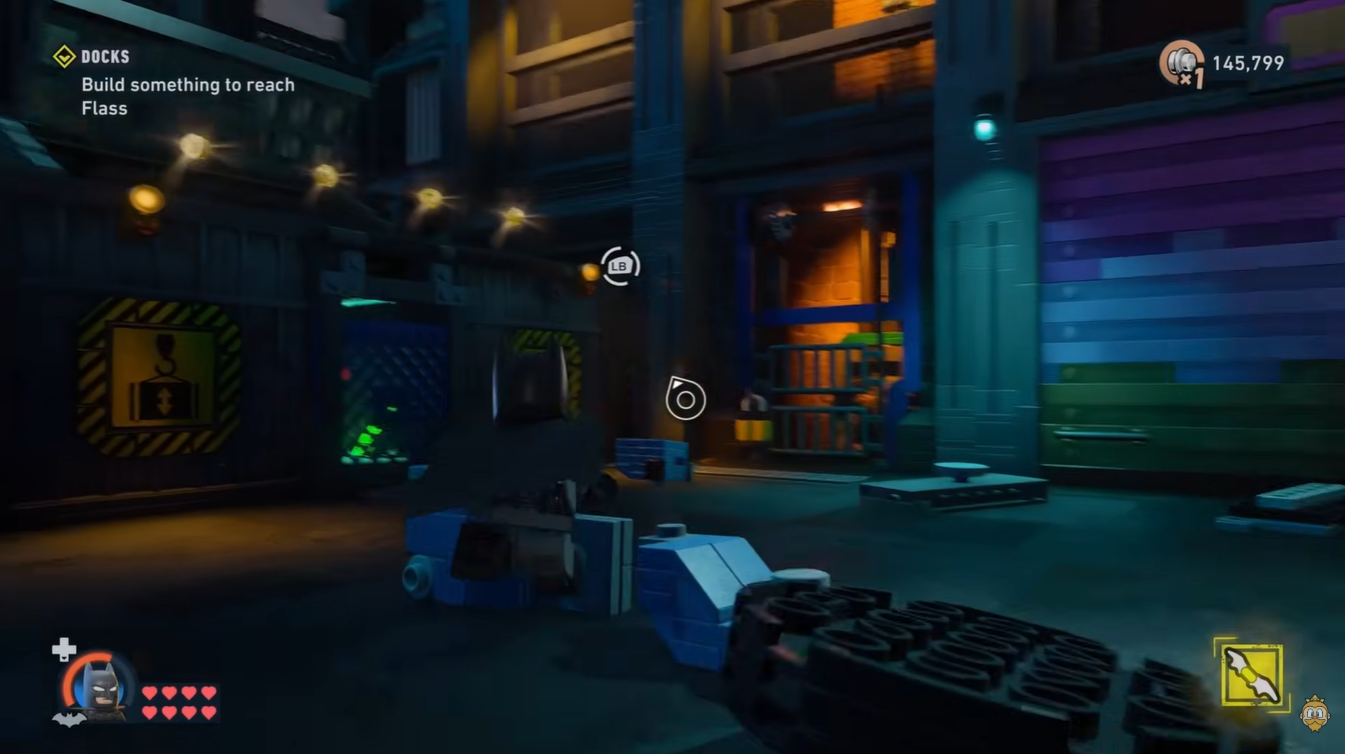 New Beginnings Red Brick Location and Unlock in LEGO Batman: Legacy of the Dark Knight