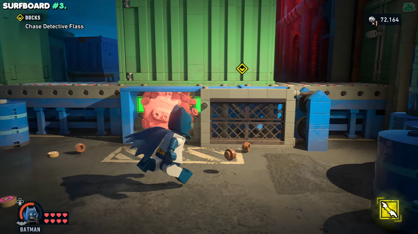 All Surfboards locations in LEGO Batman Legacy of the Dark Knight