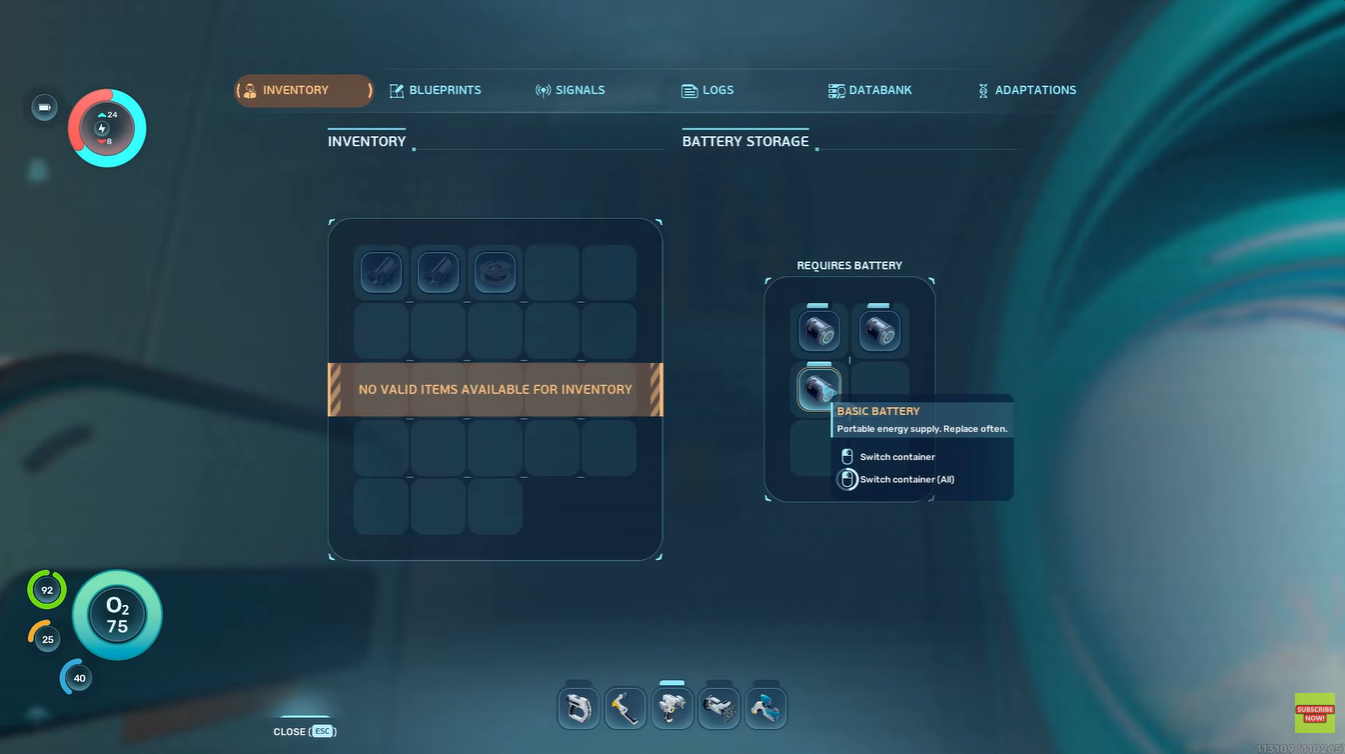 How to Fix Battery Storage Disabled Bug in Subnautica 2