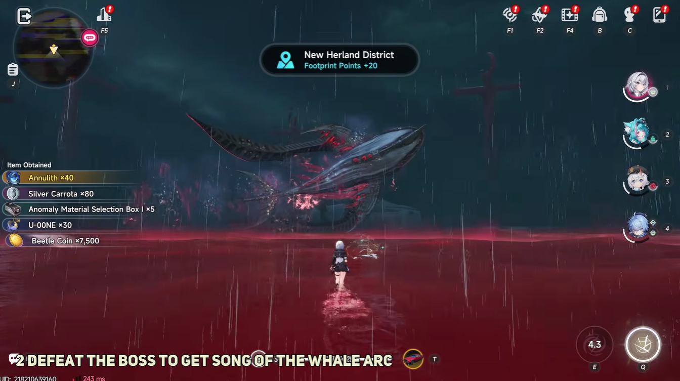 Song of the Whale S-Tier Plasma Arc Neverness to Everness (NTE): Sea Prisoner Location