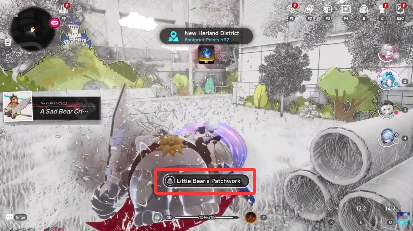 Neverness to Everness A Sad Bear Cries Not Anomaly Guide: Location, Lost Armor, and Achievement