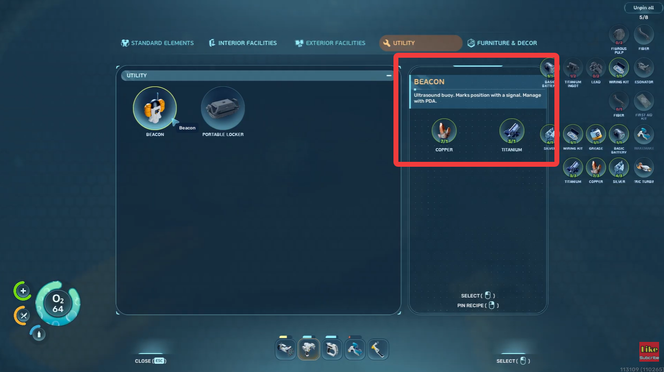 How to Mark Resource Locations in Subnautica 2: Habitat and Standard Beacons Explained