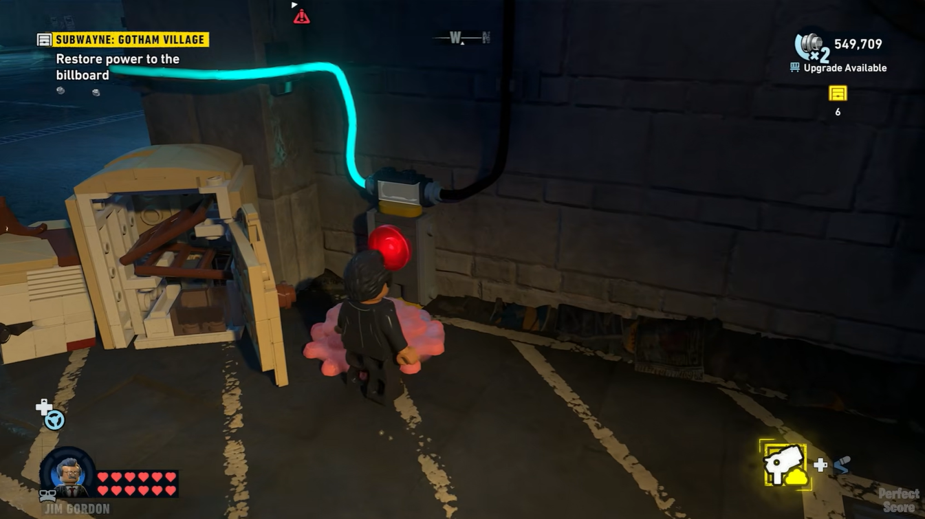 LEGO Batman Legacy of the Dark Knight Unlock Subwayne in Robinson Park in Gotham Village
